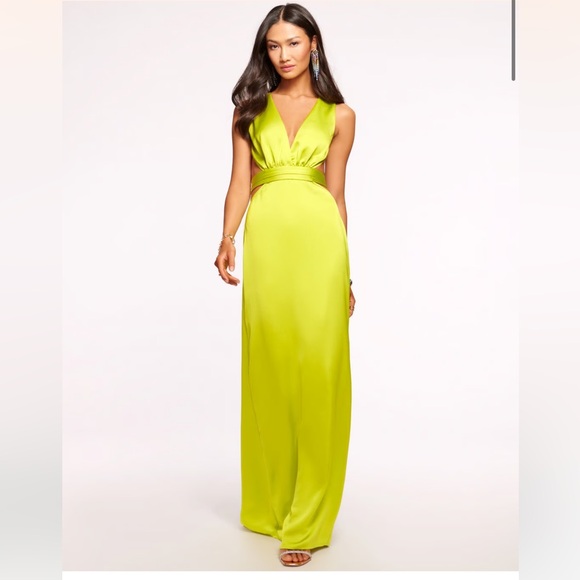 Ramy Brook Milan Open Back Gown - Picture 1 of 4